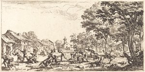 Bøndernes Hævn af Jacques Callot