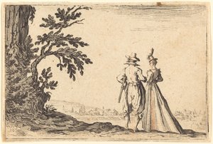 Promenaden af Jacques Callot