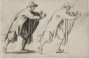 The Running Man, fra The Caprices af Jacques Callot