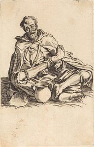 Den syge mand af Jacques Callot
