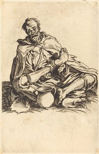Den syge mand af Jacques Callot
