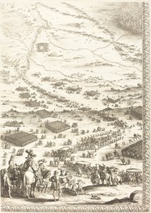 Belejringen af Breda [plade 6 af 6] af Jacques Callot