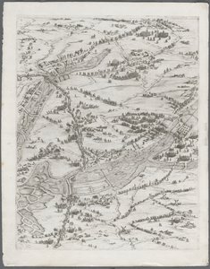 Belejringen af La Rochelle: Tavle 7, 1628-1630. af Jacques Callot