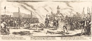 Staven, ca. 1633. af Jacques Callot