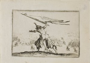 Fanebæreren, fra The Caprices af Jacques Callot