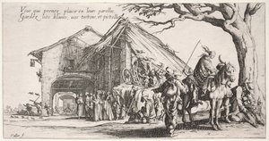 The Bohemians: The Stopping Place: The Fortune Teller af Jacques Callot