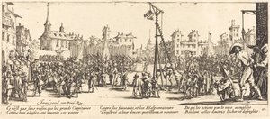 Strappadoen af Jacques Callot