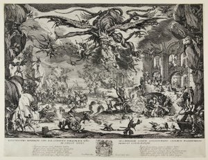 Sankt Anthonys fristelse af Jacques Callot