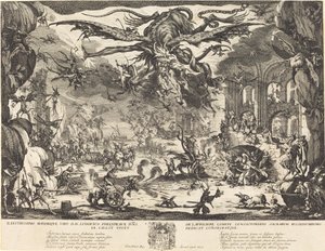 The Temptation of Saint Anthony [anden version] af Jacques Callot