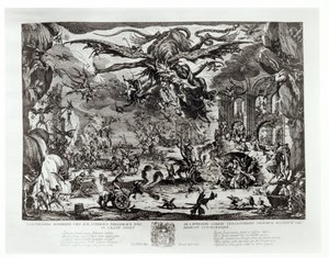Sankt Anthonys fristelse, 1600-tallet af Jacques Callot