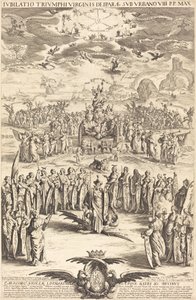 Jomfruens triumf af Jacques Callot