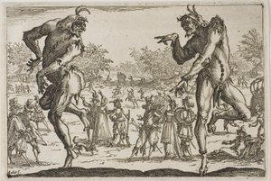 De to Pantaloons af Jacques Callot
