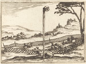 Det årvågne øje af Jacques Callot