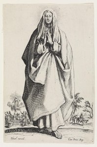 Jomfru Maria af Jacques Callot