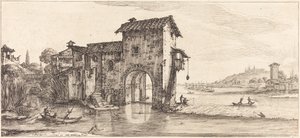 Vandmøllen af Jacques Callot