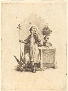 Den unge Jesus af Jacques Callot