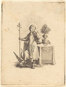 Den unge Jesus af Jacques Callot