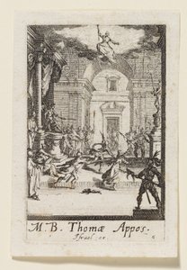 Apostlen Thomas (Thomas Appos.) af Jacques Callot