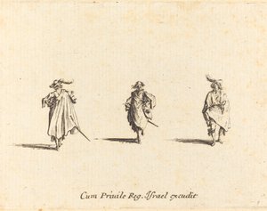 Tre herrer af Jacques Callot