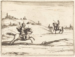 To riddere af Jacques Callot