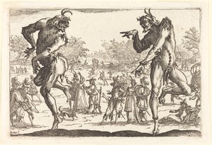 To Zanni af Jacques Callot