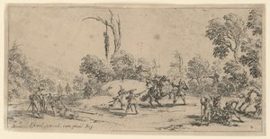 Overfald af Jacques Callot