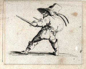 Varie Figure Gobbi ... (gravering) af Jacques Callot