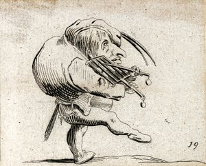 Varie Figure Gobbi ... (gravering) af Jacques Callot