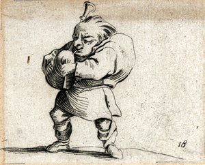 Varie Figure Gobbi ... (gravering) af Jacques Callot