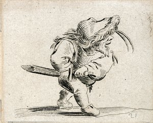 Varie Figure Gobbi ... (gravering) af Jacques Callot