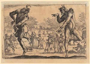 To Pantaloni af Jacques Callot