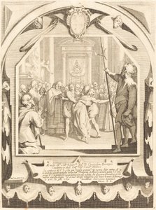 Den besatte af Jacques Callot after Andrea Boscoli