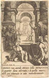 Domenico af Jacques Callot after Antonio Circignani