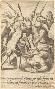 Martino af Jacques Callot after Antonio Tempesta