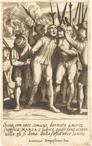 Sino af Jacques Callot after Antonio Tempesta