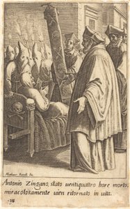 Antonio Zingano af Jacques Callot after Matteo Rosselli