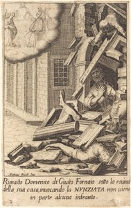 Domenico di Giusto af Jacques Callot after Matteo Rosselli