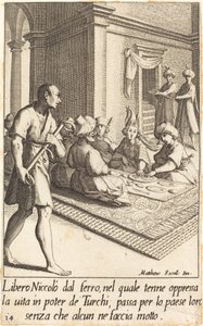 Niccolo af Jacques Callot after Matteo Rosselli