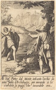 Pietro dal Monte af Jacques Callot after Matteo Rosselli