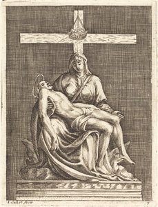 Medfølelse af Jacques Callot after Michelangelo
