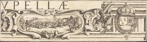 Belejringen af La Rochelle [plade 3 af 16; sæt omfatter 1952.8.97-112] af Jacques Callot and Abraham Bosse