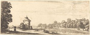 Dueslag af Jacques Callot or Follower of Jacques Callot