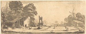 Haven af Jacques Callot or Follower of Jacques Callot
