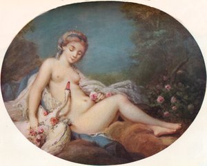 Leda, 18th century, 1917dani af Jacques Charlier