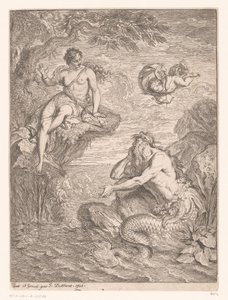 Glaucus en Scylla af Jacques Dumont