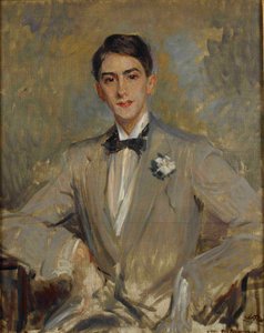Portræt af Jean Cocteau 1889-1963, 1912. af Jacques Emile Blanche