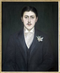 Portræt af Marcel Proust (olie på lærred) af Jacques Emile Blanche