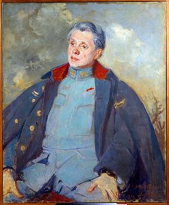 Portræt af den franske politiker Joseph Paul Boncour (Paul-Boncour) (1873-1972) som officer Maleri af Jacques Emile (Jacques-Emile) Blanche (1861-1942) 1916 Søn. 0,81x1 m Rouen, Museum of Fine Arts af Jacques Emile Blanche