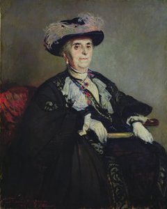 Anden undersøgelse til et portræt af Madame Henri Germain, 1913
