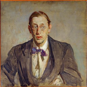 Studie til portræt af komponisten af Igor Stravinsky af Jacques Emile Blanche